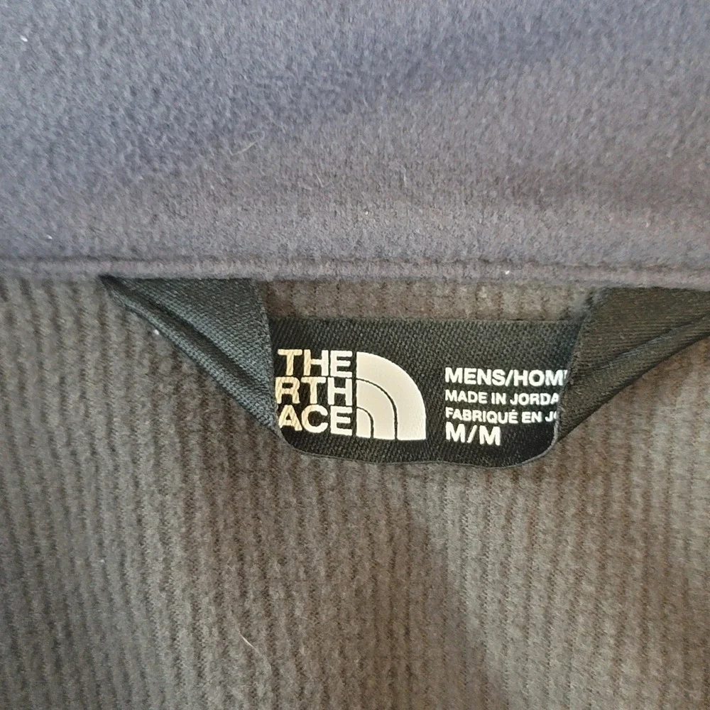 The North Face Mens WindWall Softshell Jacket Grey Lime Green Full Zip Medium